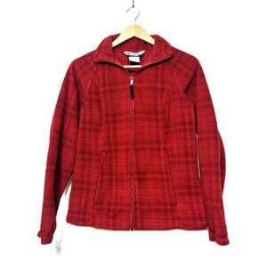 Columbia Fleece Zip-Up Jacket, Size Medium